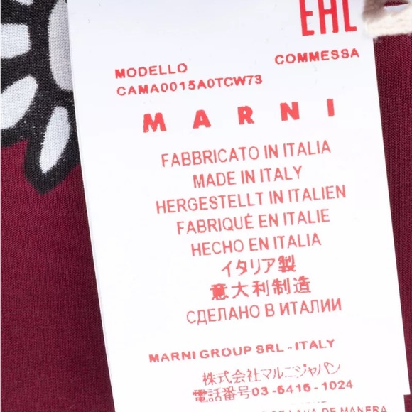 MARNI x FRANK NAVIN  short sleeves blouse - Picture 8 of 10